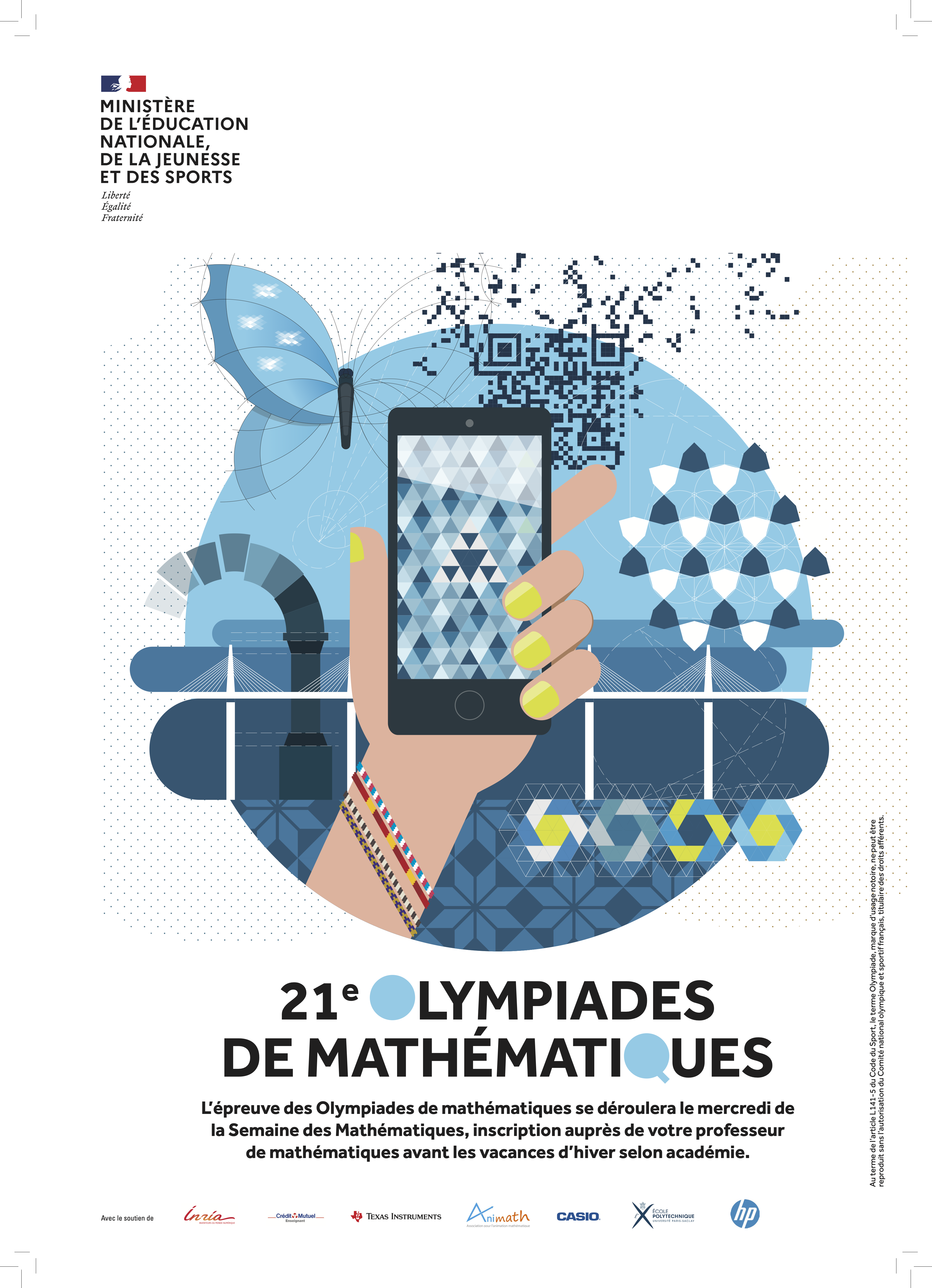 Résultat des Olympiades de Mathématiques