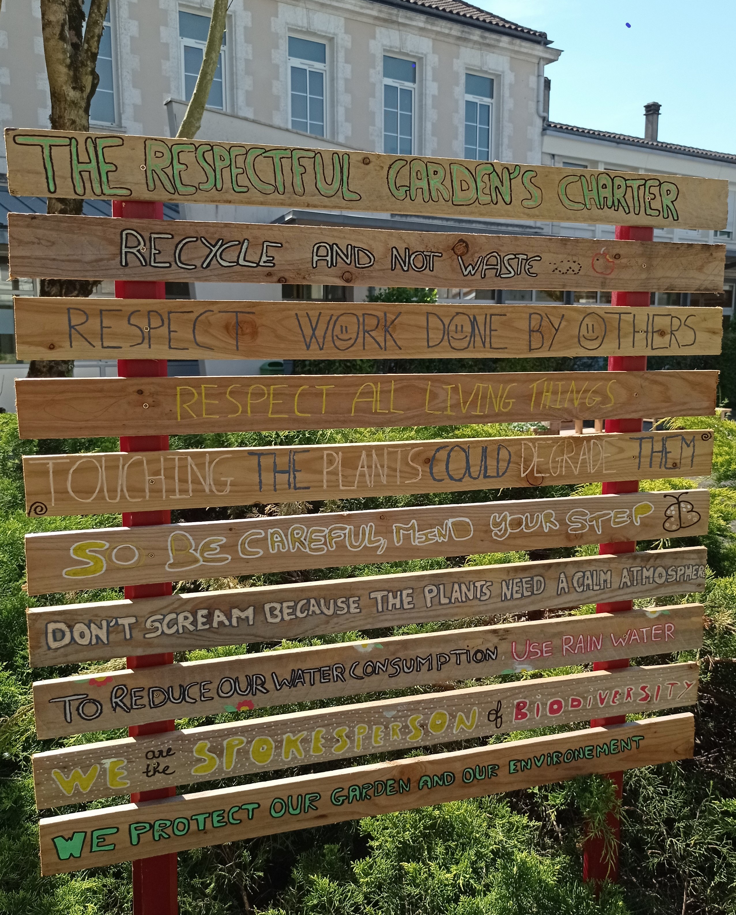 Des nouvelles du Jardin Respectueux.