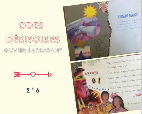 Odes dérisoires Olivier Barbarant