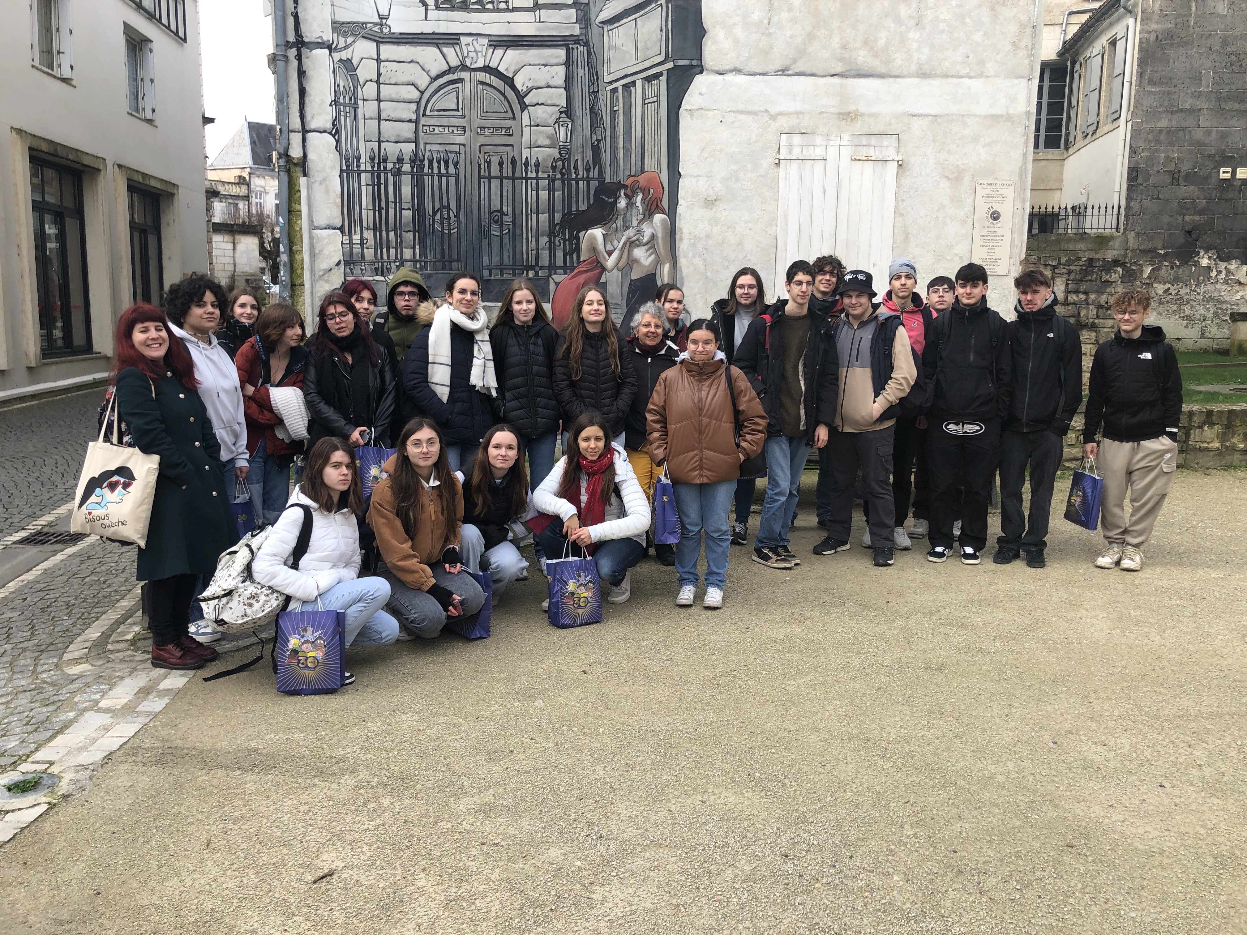 Jeunes en librairie