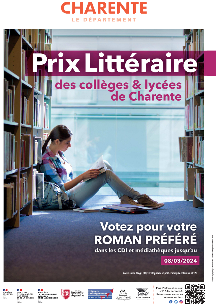 Prix des Collégiens et des Lycéens de la Charente