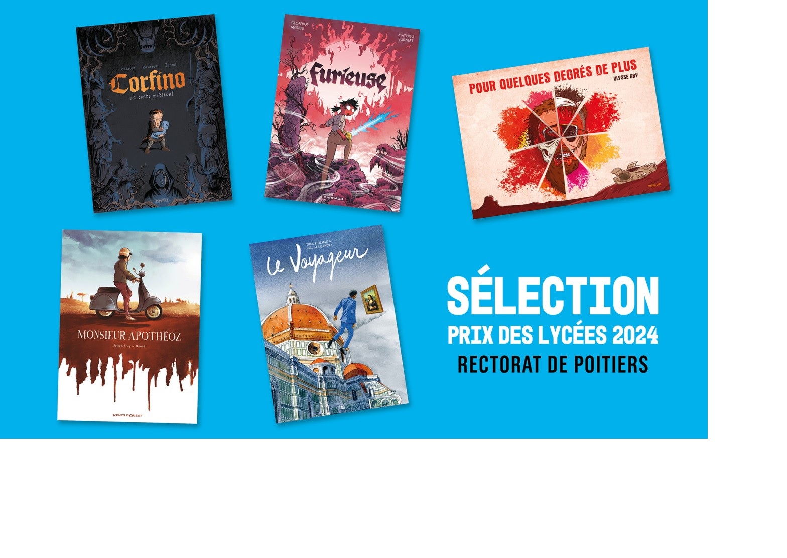 Prix BD des lycéens 2024