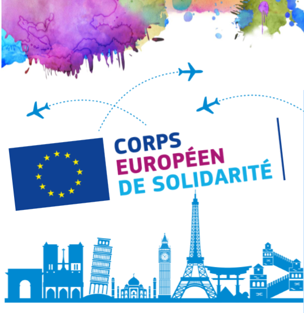 Le Corps Européen de Solidarité à Elie Vinet